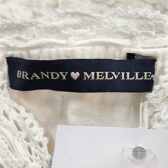 Brandy Melville Women's  Edith Lace Tank Top - OS - Picture 4 of 9